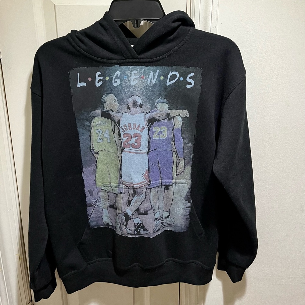 The Legends Kobe Bryant, Jordan, & James Sweatshirt by Jon Lauren Apparel
